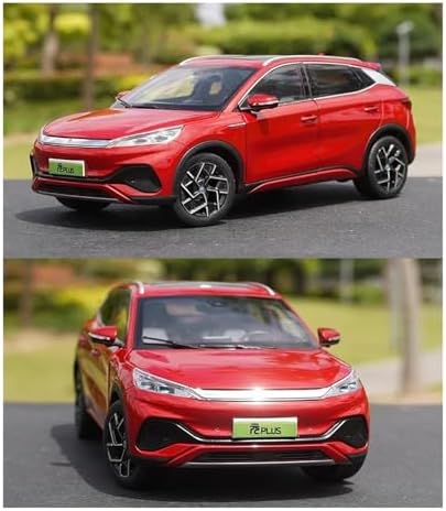 Scale Diecast Metal Model Toy 1 18 for BYD ATTO 3 Alloy SUV Classic Model Car Collectible Display Piece for Display or Collectible