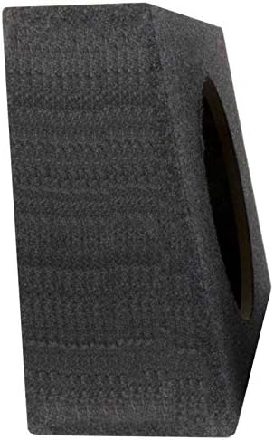 QPower QTW12 Single 12" Sealed Car Audio Subwoofer Sub Box Enclosures, Pair