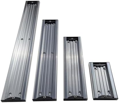Bert's Custom Tackle 6" Boat Track System Mounting Track, Buff Brite