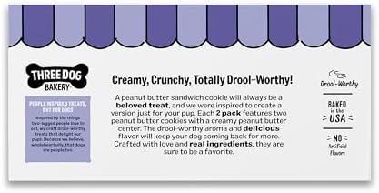 Three Dog Bakery AssortMutt Trio Dog Treats - 48 oz Variety Pack