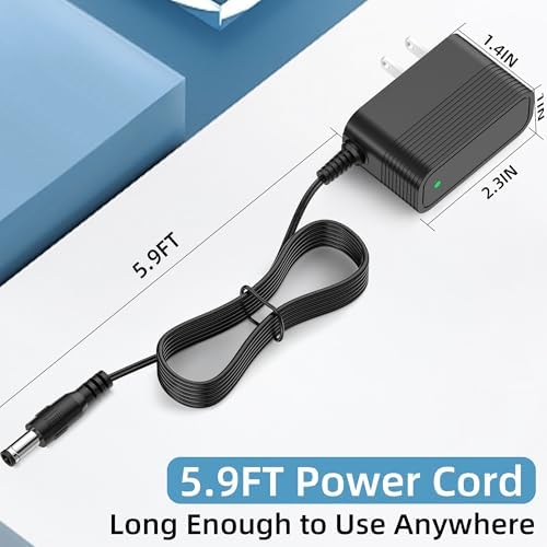 14V Charger for Halo Bolt 58830 57720 Jump Starter Adapter Compatible with Halo Bolt 44400 1201 Portable Car Jump Starter Power Supply Cord