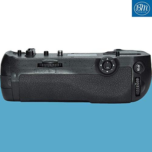 Battery Grip Kit for Nikon D850 Digital SLR Camera - Includes Qty 4 BM Premium EN-EL15 Batteries + Rapid AC/DC Battery Charger + MB-D18 Replacement
