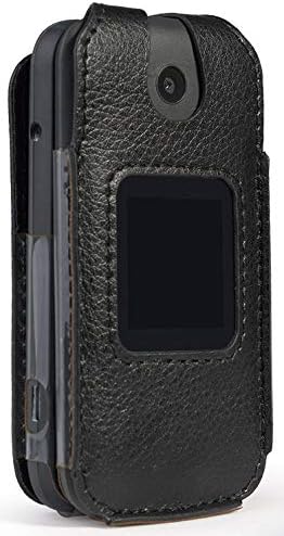 Nakedcellphone Fitted Series for Alcatel Smartflip Phone Case - Black