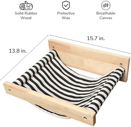 FUKUMARU Hammock Wall Mounted Cat Beds and Perches