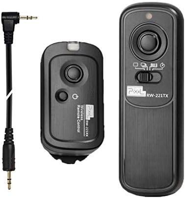Pixel Camera Remote Shutter Release RW-DC0 for Nikon Wireless 2.4GHz 262ft | For Nikon Z8 Z9 D3 D4 D5 D800 D850 D800E D810A D810 D700 D500 D300 D300s D200 F100 F90 F90X F6 F5 D1X D2H MC-30A MC-36A