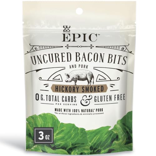 EPIC Provisions Hickory Smoked Bacon Bits, Gluten-Free, 3 oz