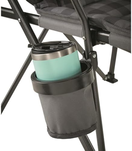 Guide Gear Oversized XL Comfort Padded Mammoth Camping Chair; Includes Carry Bag, Portable, Folding, Large Camp Lounge Chairs for Outdoor, Adults, Men and Women, Heavy-Duty 500-Pound Capacity Green