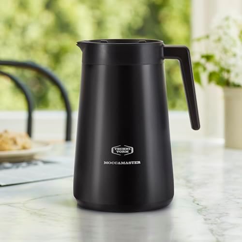 Technivorm Moccamaster 79317 KBGT thermal Carafe 10-Cup Coffee Maker 40 Ounce, Stone Grey 1.25l