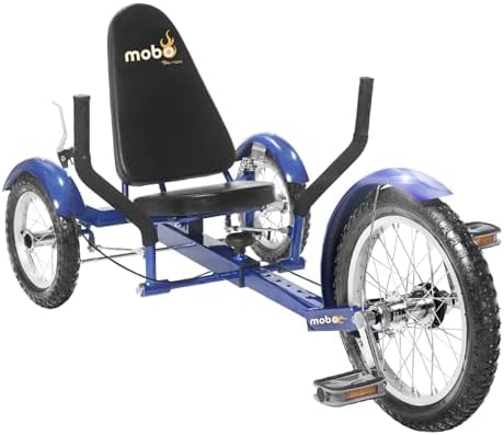 Mobo Triton Pedal Go Kart Trike. Kids 3-Wheel Bike. Youth Cruiser Tricycle