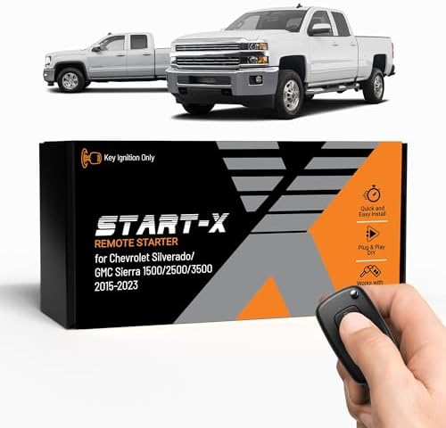 Start-X Remote Starter Kit for Select Chevy Silverado & GMC Sierra 1500, 2500