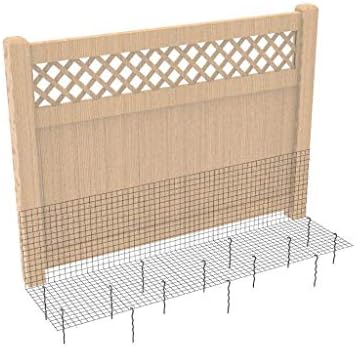 Dig Proofer Kit for Preventing Digging Under Fence