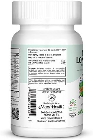 Womens Multivitamin 50 Plus – Daily Multivitamin for Women Over 50 with Vitamin B12, A, D, C, Zinc, Magnesium & More – Energy, Immune & Heart Support Womens Multi Vitamins - Non-GMO – 60 Capsules