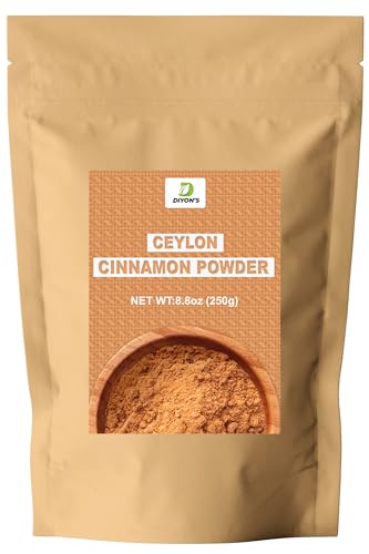 Ceylon Cinnamon Powder 1.7oz (50g) premium grade 100% From Sri Lanka,Packed With resealable Pouch.