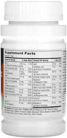 21st Century One Daily Women's 50+ Multivitamin Tablets, 100 Count | Complete Daily Multivitamin, Compare VS. One A Day® Women's 50+, Women Over 50 with Memory, Bone Strength, Everyday Wellness