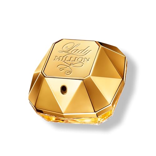 Rabanne Lady Million Eau de Parfum - Long Lasting Floral Woody Perfume for Women with Jasmine, Honey & Patchouli - Women's Designer Fragrance