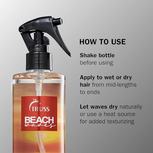 TRUSS Beach Waves Leave-In Spray Hair Treatment, 8.79 oz