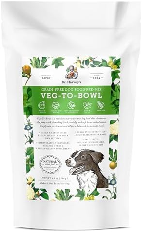 Dr. Harvey's Veg-To-Bowl Fine Ground Dehydrated Vegetable Pre-Mix for Dogs, 7-Pound Bag | Dehydrated Vegetable Pre-Mix