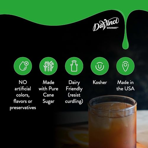 DaVinci Gourmet Naturals Coconut Syrup, 25.4 Fluid Ounces (Pack of 1)