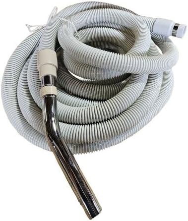 30 ft Beam Compatible Central Vacuum Hose - Lightweight Crush-Proof Design | Perfect Replacement for Older Beam & Compatible Systems | Standard 1.5"