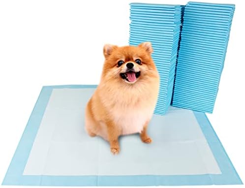BV Puppy Pads Leak-Proof 100 Count 22"x 22" - Absorbent Pee Pads for Dogs with 6-Layer Design, Rapid Dry Sheet & Built-in Attractant - Dog Pad with Odor Control, Perfect for Puppies & Senior Dogs