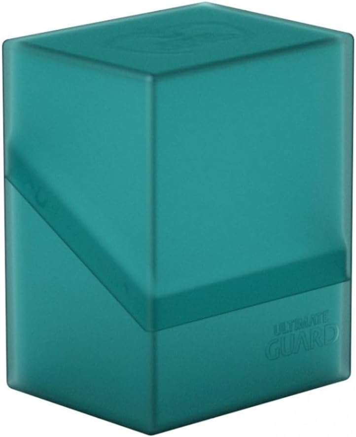 Ultimate Guard Boulder 100+ Classic, Deck Case for 100 Double-Sleeved TCG Cards, Emerald, Secure & Durable Storage for Trading Card Games, Soft-Touch Finish