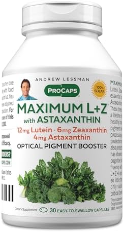 ANDREW LESSMAN ProCaps Maximum L+Z with Astaxanthin 30 Softgels
