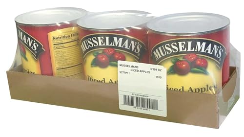 Musselman's Diced Apples Water Pack 104 oz. (3 count)