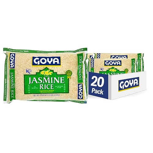 Goya Foods Thai Jasmine Rice, 20 Pound (Pack of 2)