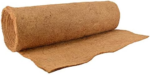 Arcadia Garden Products Extra Durable CB52 18-inch Coco Liner for Half Round Circle Wall Mounted Planters