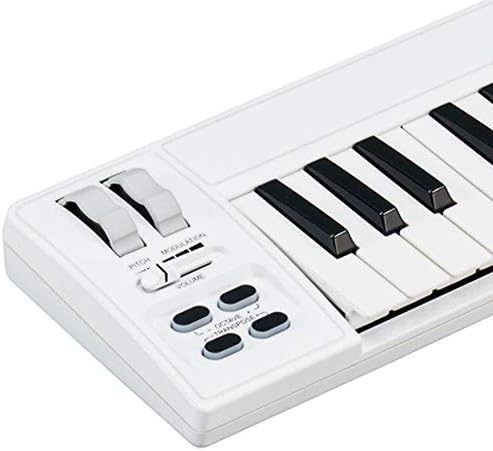 midiplus AKM320 32 key MIDI Keyboard Controller, white