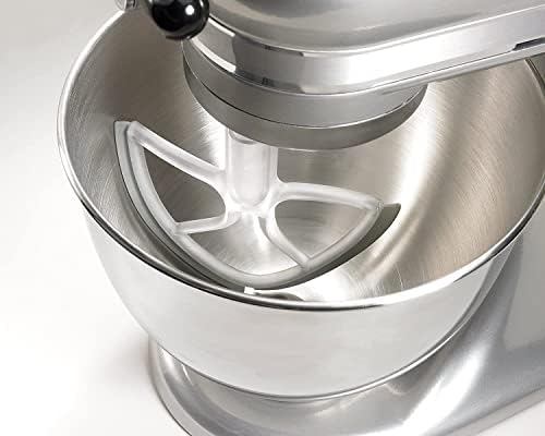 New Metro KA-6LR Original Beater Blade Works w/ Most KitchenAid 6 or 7 Qt Bowl-Lift Stand Mixers, Red