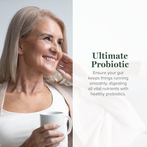 Ultimate Probiotic 100 Billion CFU with Prebiotics, Gut Health (60 Count)