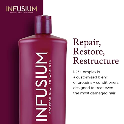 Infusium Repair and Replenish Nourishing Shampoo - Hydrating and Clarifying Shampoo for Build Up - Ceramides, Keratin, and Argan Oil - 13.5 oz