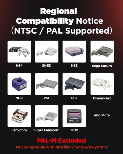 AV/S-Video/YPBPR to HDMI Converter, RetroScaler 2X Line Doubler with No Lags | Upscaler for Retro Games