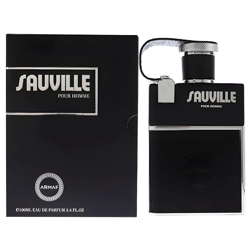 Armaf Sauville Pour Homme for Men Eau de Parfum Spray, 3.4 Ounce