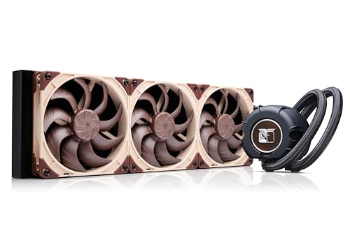 Noctua NL-LC1-42, High-Performance 420mm AIO CPU Cooler | Industry-Leading Quiet Cooling, 30mm Slim Radiator, Pump Noise Absorber, for Intel & AMD