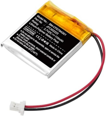 JFC302223 Battery Replacement for Viper Clifford Python 7756V 7756X 7756P 3706V 3806V 4606V 4706V 4806V 5606V 5706V 5806V 9756V 7941X 3706 4706 5706