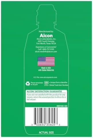 OPTI-FREE Replenish Multi-Purpose Contact Lens Solution, 10 Fl Oz, 2 Pack