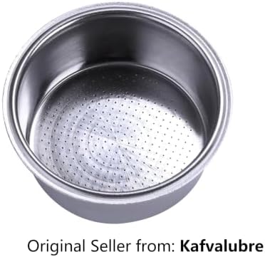 54mm Filter Basket Stainless Steel Portafilter Basket Espresso Handle Compatible with Breville Portafilter BES870XL, BES860XL, BES840XL