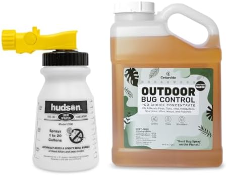Cedarcide Outdoor Bug Spray | Kills & Repels Mosquitoes, Ticks, Fleas