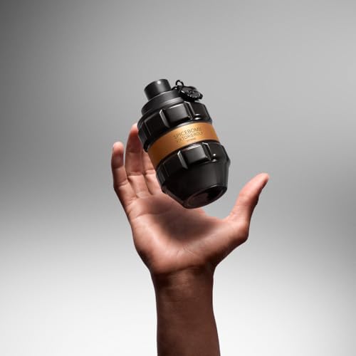 Viktor&Rolf Spicebomb Extreme Eau de Parfum - Woody Amber Cologne for Men | Fragrance with Black Pepper, Saffron & Cistus - Long Lasting - Fresh Mens Scent Perfect for Cool Evening Wear