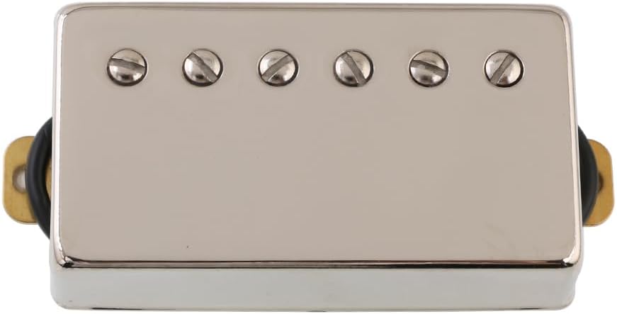Alnico 2 Magnets Humbucker Pickup Set Vintage Output Four Conductor Wire for LP Les Paul Electric Guitar Chrome