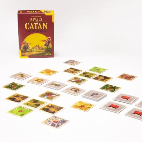 CATAN Rivals for CATAN Card Game - Build, Trade and Conquer! Strategy Game, Family Fun for Kids and Adults, Ages 10+, 2 Players