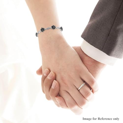 SHOP LC DELIVERING JOY Stainless Steel Bolo Bangle Bracelet for Mom Daughter Wife Women - Cute Sparkling Durable Bracelets Bangles Her Craftmanship