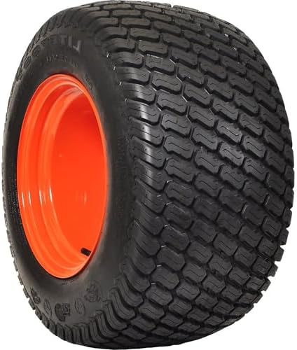 OTR Litefoot 22X9.50-10 87A3 B Lawn & Garden Tire | Lawn Mower & Garden Tractor All Season Traction 86A3 Rated 4 Ply Bias Construction Black