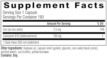 Swisse CoQ10 Supplement Co-Enzyme Q10 | 6 months Supply| Coenzyme Q10 Supports Heart Health and Ubiquinol Cellular Energy Production | CQ10