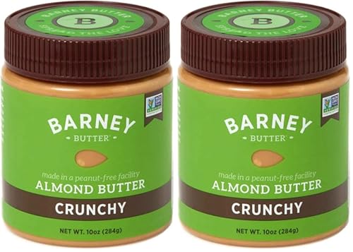 Barney Butter Almond Butter, Smooth, 16 Ounce Jar, Skin-Free Almonds, No Stir, Non-GMO, Gluten Free, Keto, Paleo, Vegan