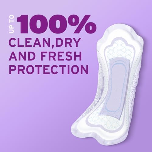 Poise Incontinence Pads & Postpartum Incontinence Pads, 4 Drop Moderate Absorbency, Regular Length, 66 Count, Packaging May Vary