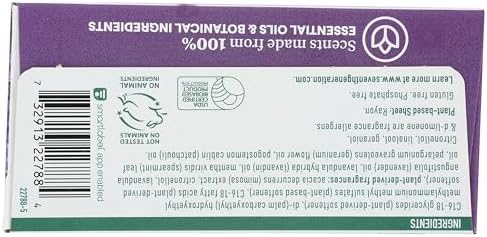 Seventh Generation, Fabric Softener Sheets Lavender, 80 Count