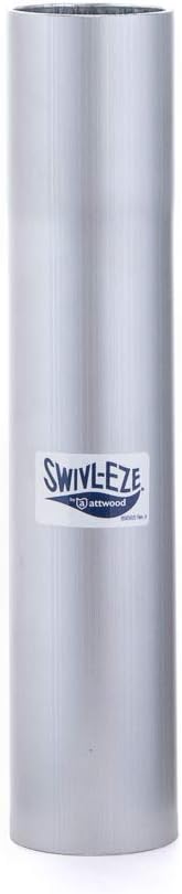 attwood Fixed Height 14.6" Seat Extension Post for 15" 238 Series Seat Pedestal Assembly